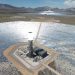 Expansive solar power plant in the California desert, showcasing renewable energy technology.