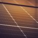 Close-up view of solar panels in Steiermark, Austria, showcasing clean energy technology.
