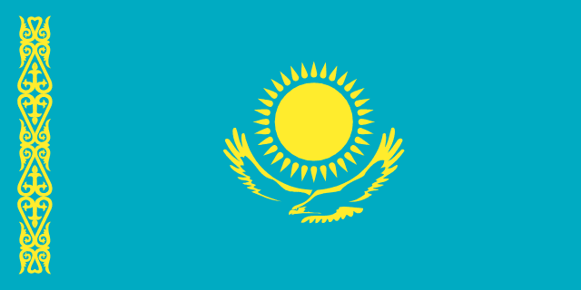 哈萨克斯坦 国旗