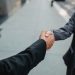 International business cooperation handshake trade partnership conference